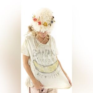 NWT Magnolia Pearl 1261 Banana Funk N Junk T tee Shirt NEVER worn